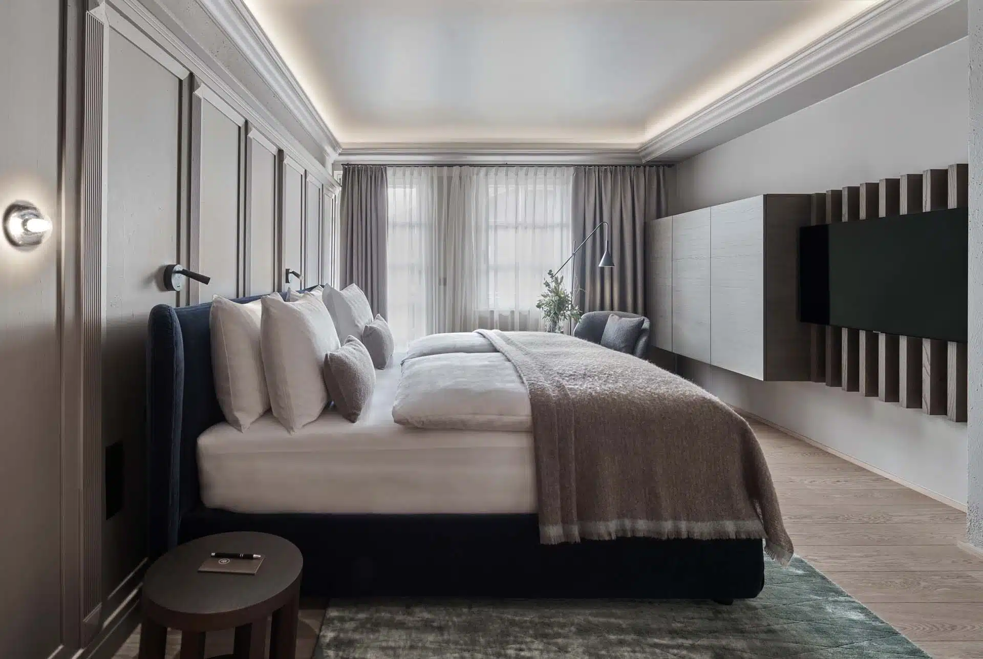 Hotel Weisses Roessl - Luxury ski hotel gallery image 14 showing alpine architecture, interior design, or mountain views