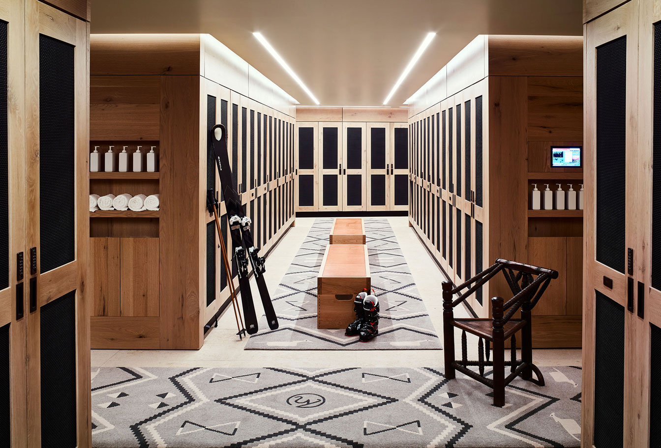 Caldera House - Luxury ski hotel gallery image 20 showing alpine architecture, interior design, or mountain views