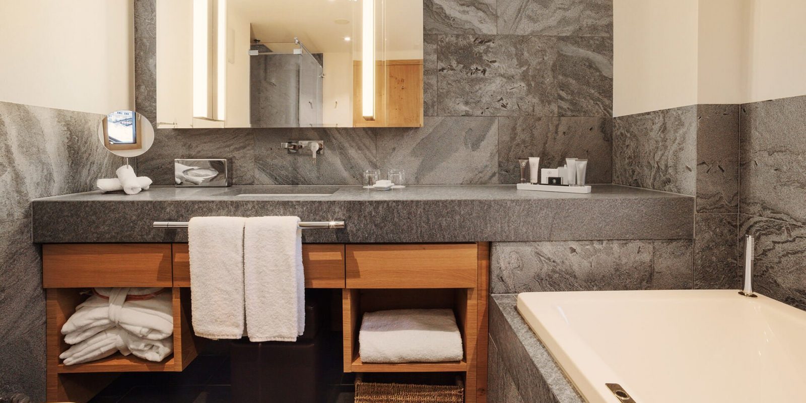 The Capra Hotel - Luxury ski hotel gallery image 11 showing alpine architecture, interior design, or mountain views