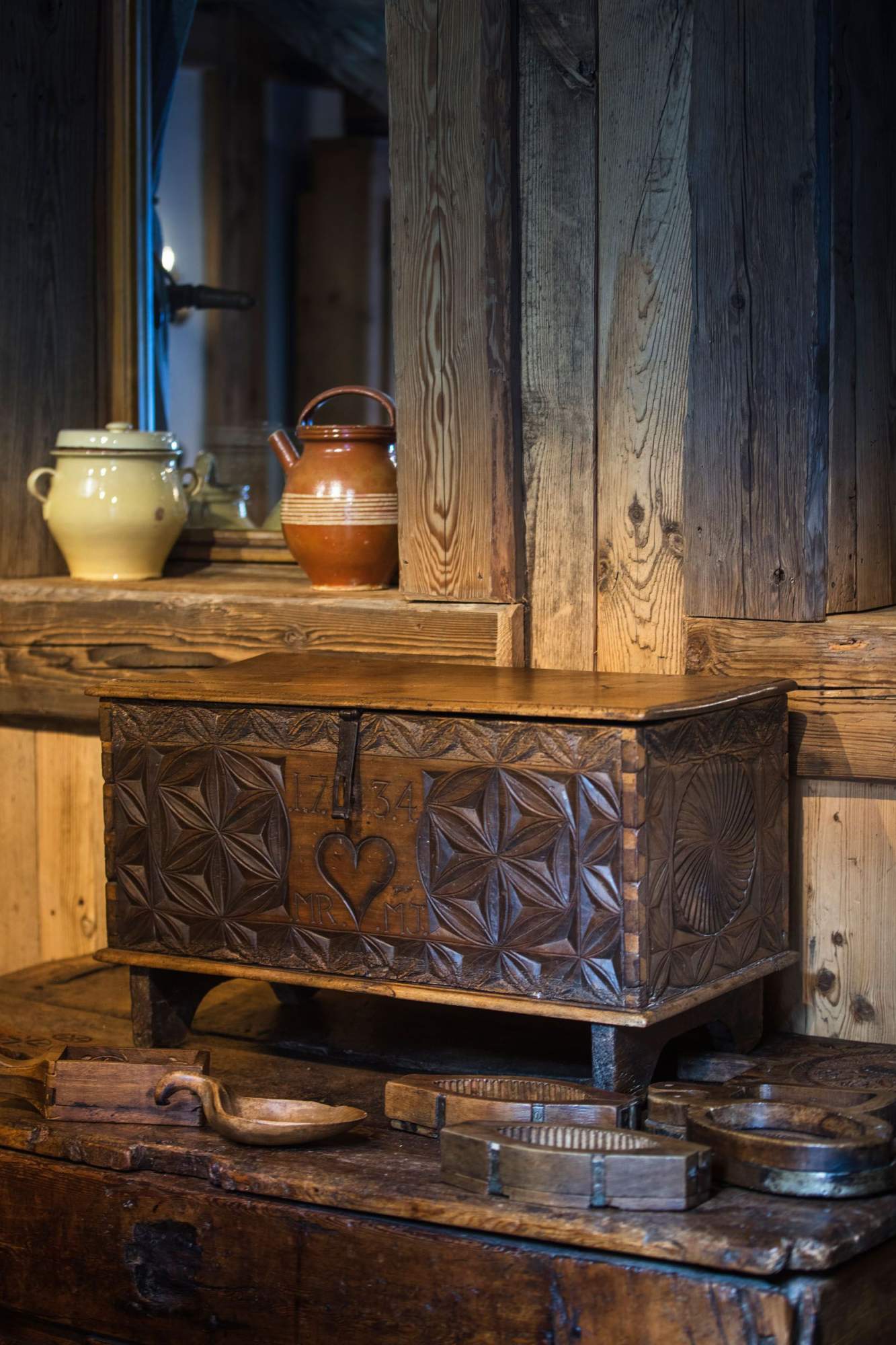 La Bouitte - Luxury ski hotel gallery image 13 showing alpine architecture, interior design, or mountain views