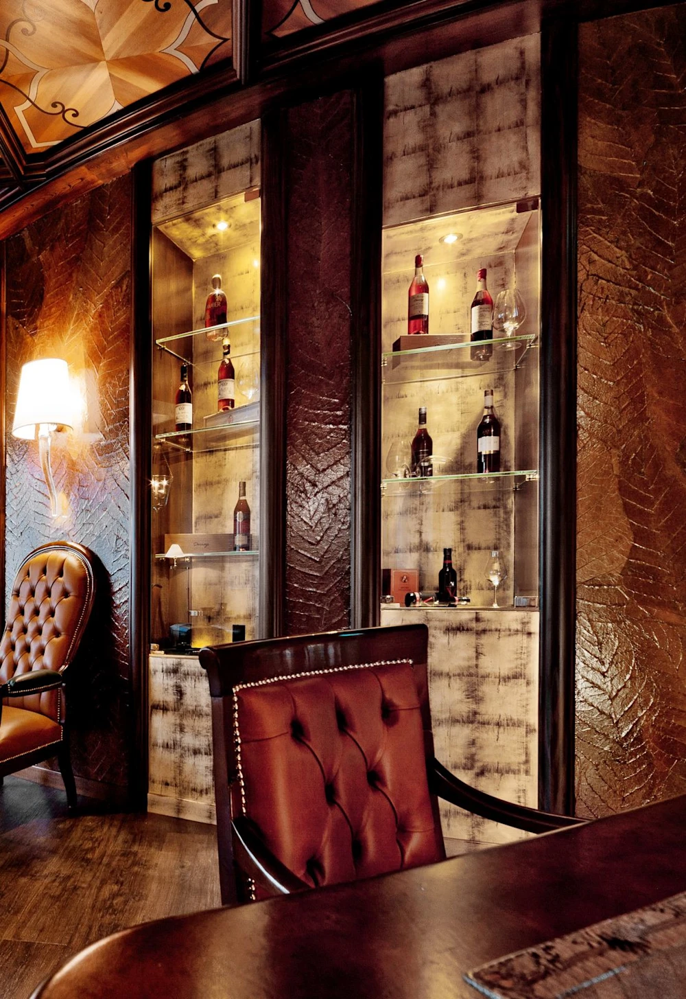 Tschuggen Grand Hotel - Luxury ski hotel gallery image 7 showing alpine architecture, interior design, or mountain views