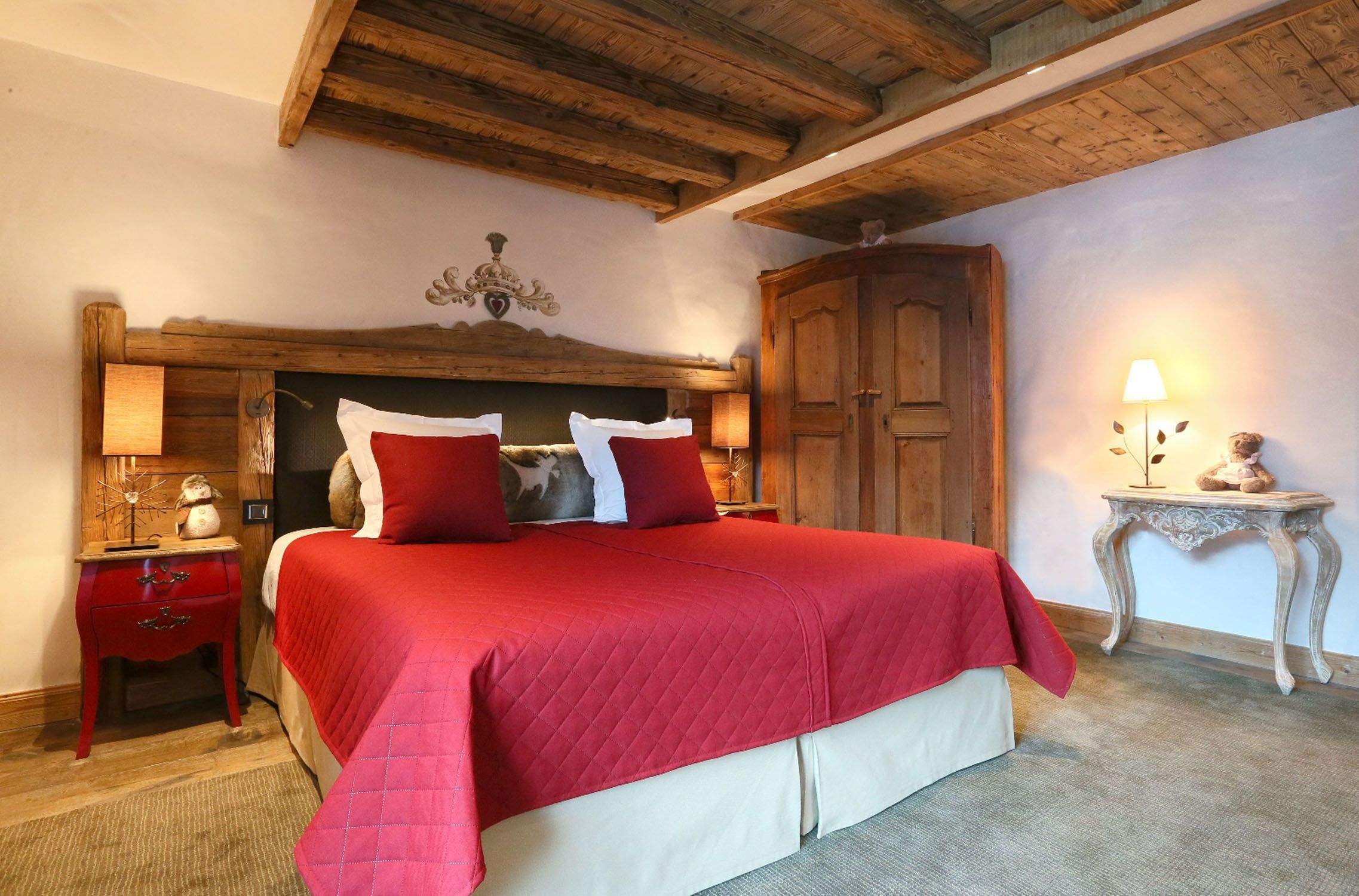 La Bouitte - Luxury ski hotel gallery image 4 showing alpine architecture, interior design, or mountain views