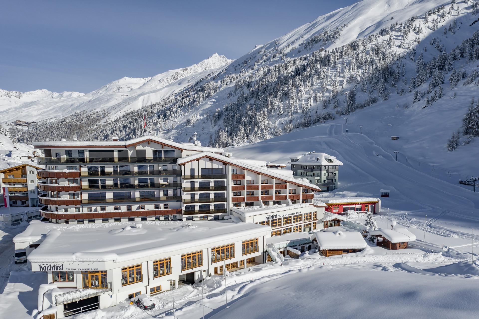 Alpen-Wellness Resort Hochfirst - Luxury ski hotel gallery image 12 showing alpine architecture, interior design, or mountain views