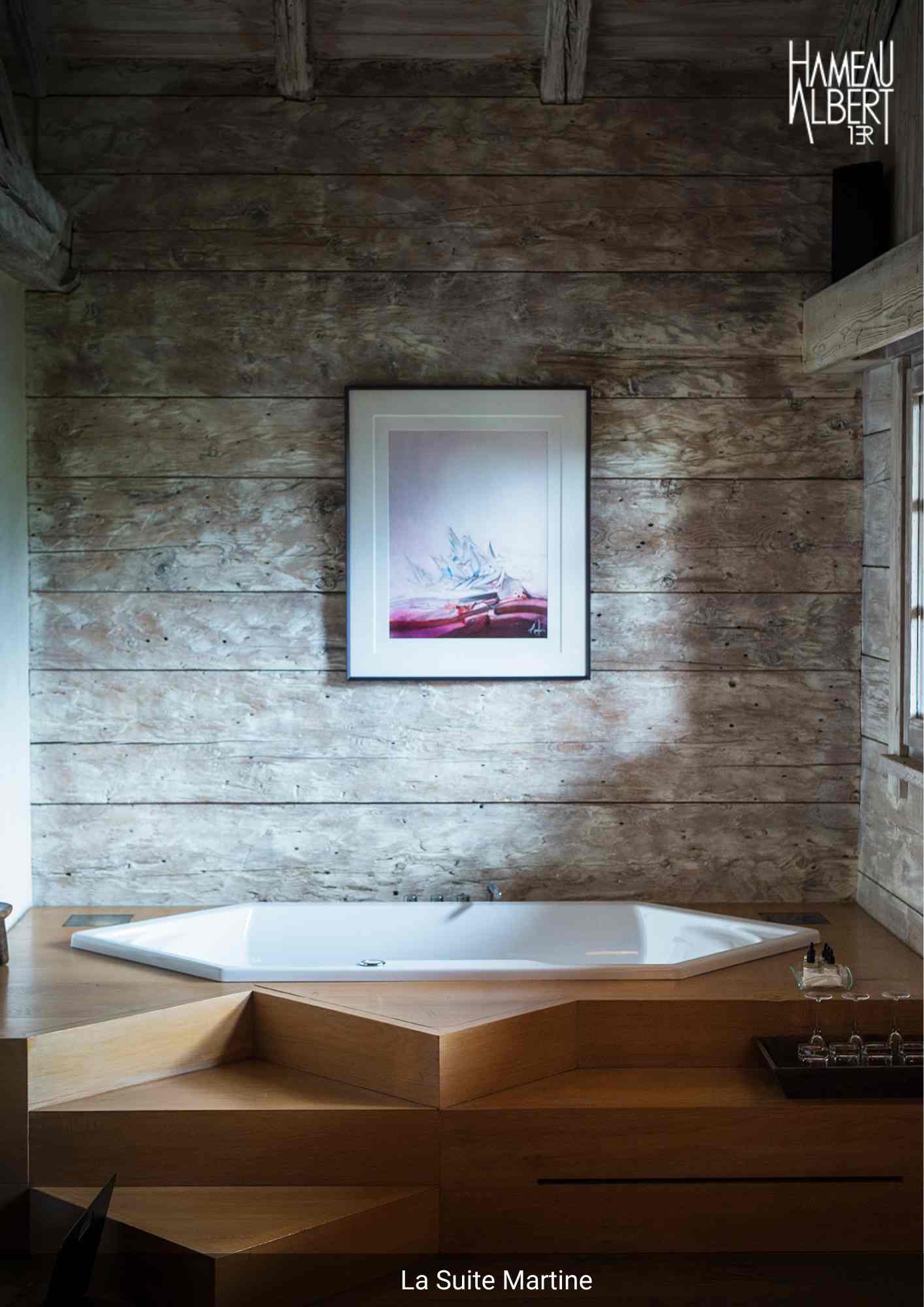 Le Hameau Albert 1er - Luxury ski hotel gallery image 15 showing alpine architecture, interior design, or mountain views