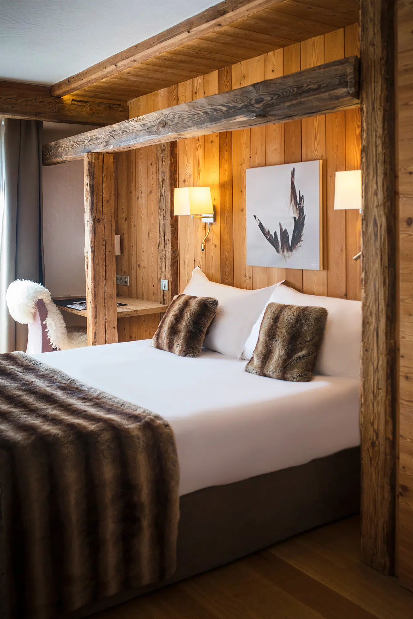 Au Cœur du Village - Luxury ski hotel gallery image 2 showing alpine architecture, interior design, or mountain views