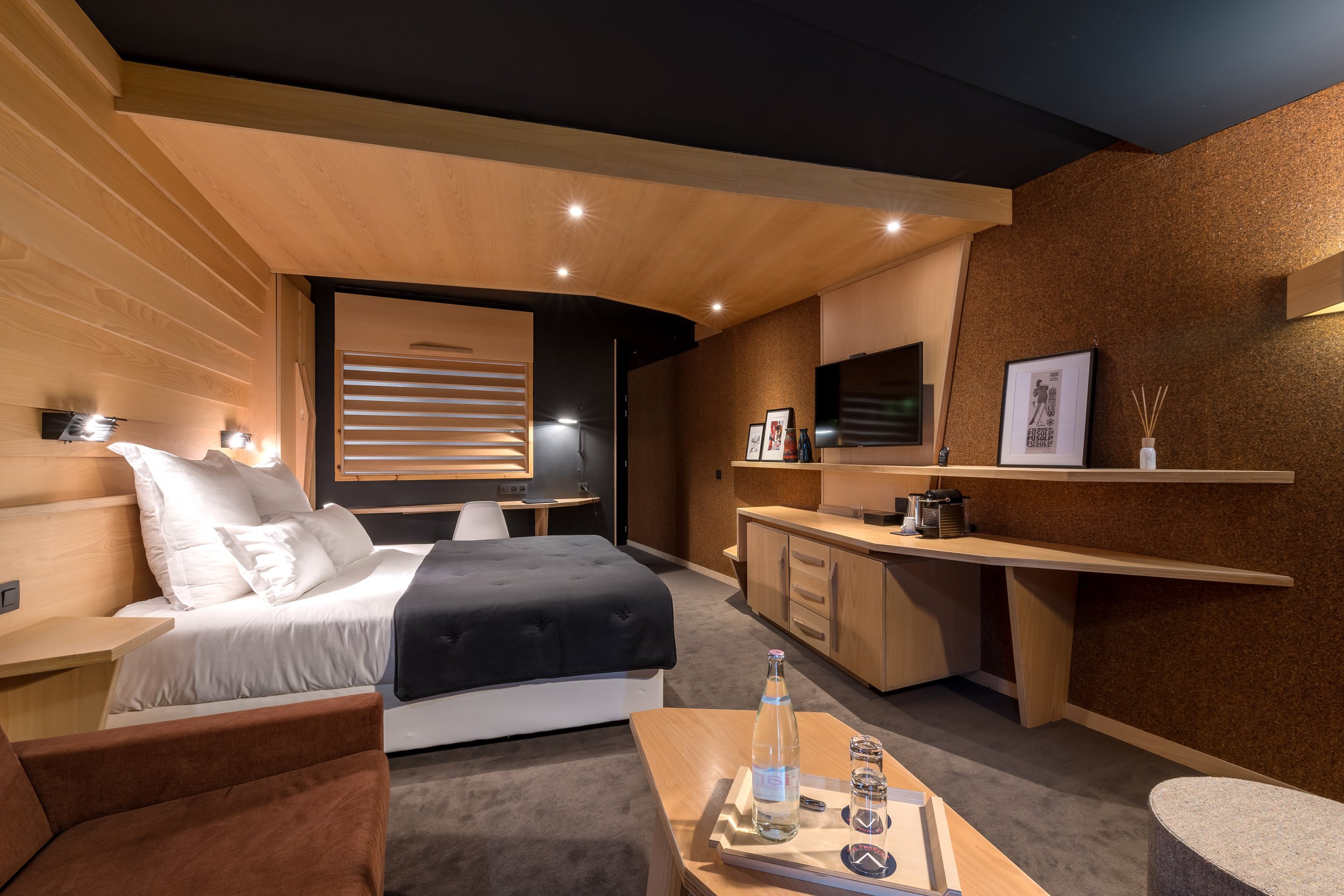 Altapura - Luxury ski hotel gallery image 13 showing alpine architecture, interior design, or mountain views