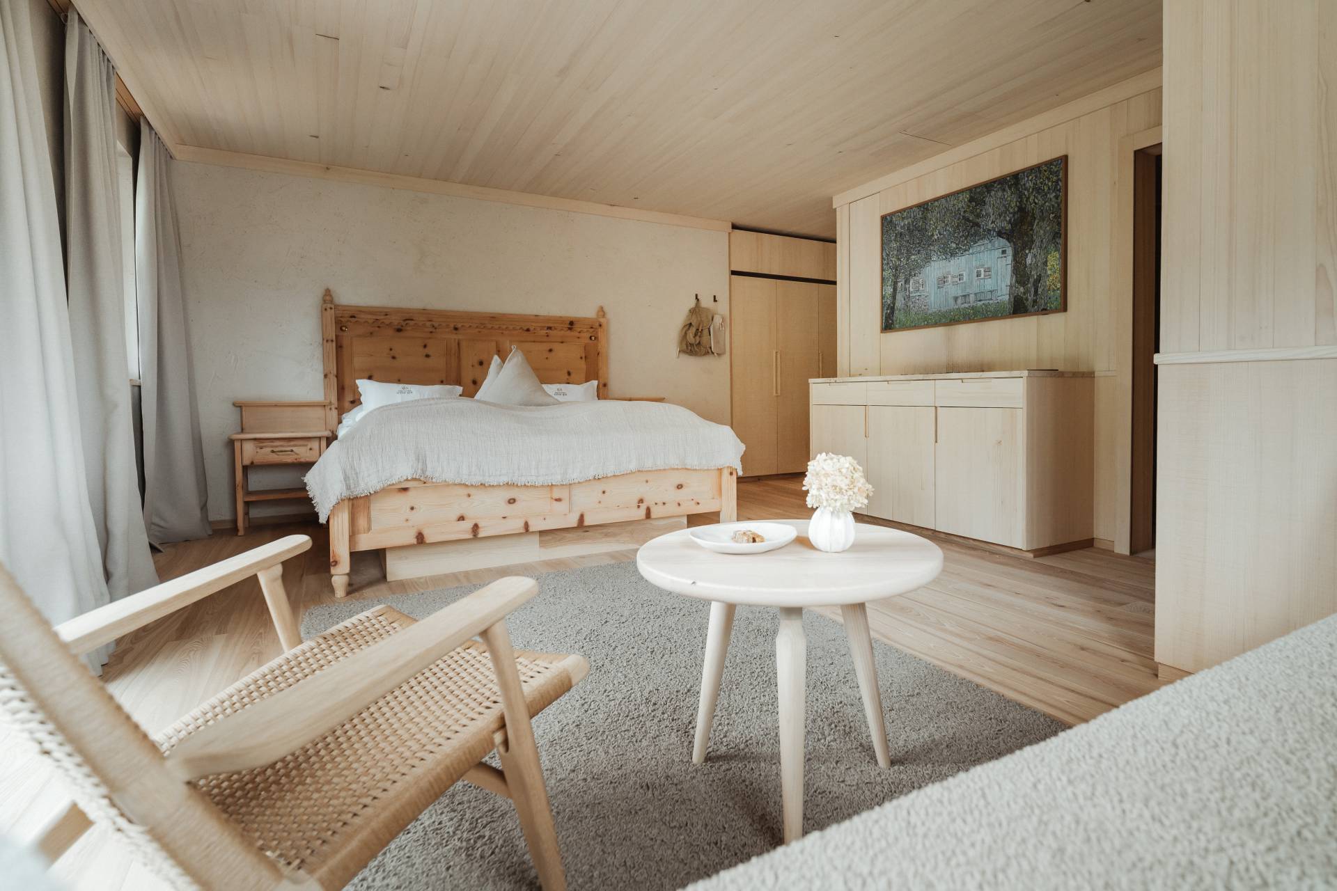 Family Nature Resort Moar Gut - Luxury ski hotel gallery image 11 showing alpine architecture, interior design, or mountain views