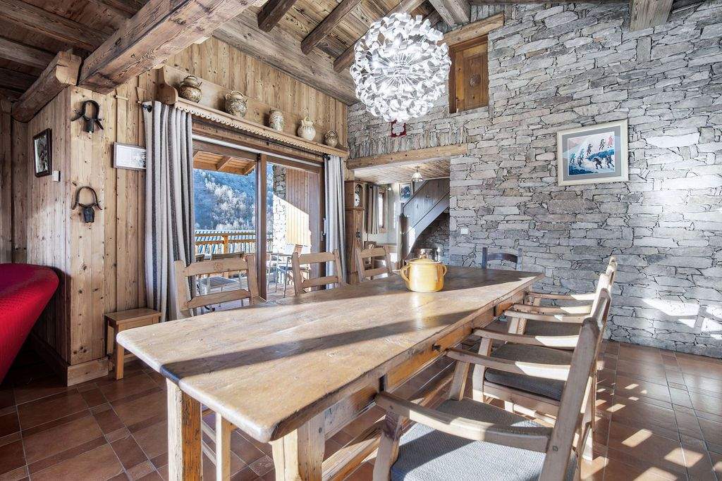 La Bouitte - Luxury ski hotel gallery image 7 showing alpine architecture, interior design, or mountain views