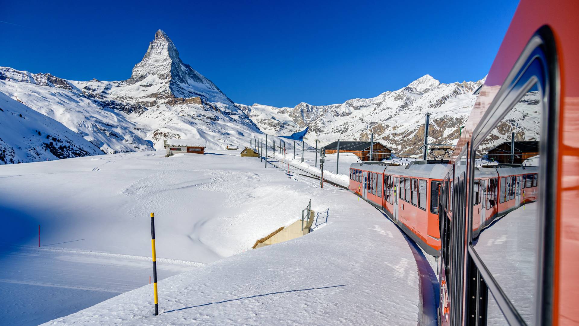 Schweizerhof Zermatt - Luxury ski hotel gallery image 19 showing alpine architecture, interior design, or mountain views