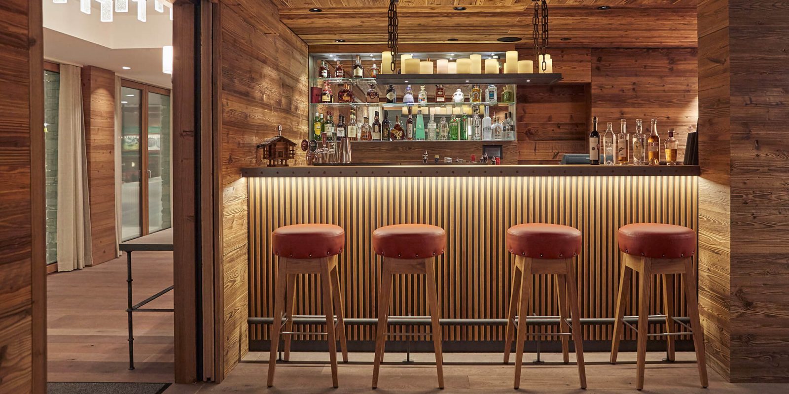 The Capra Hotel - Luxury ski hotel gallery image 23 showing alpine architecture, interior design, or mountain views