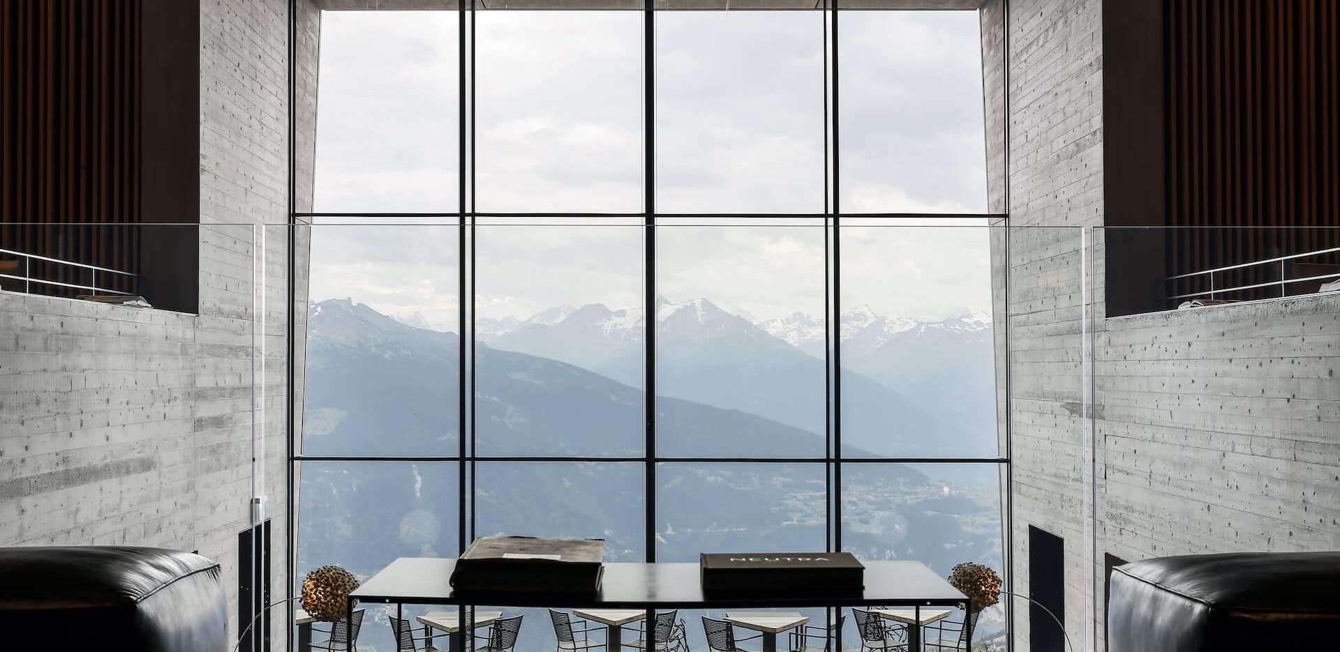 Chetzeron - Luxury ski hotel gallery image 4 showing alpine architecture, interior design, or mountain views