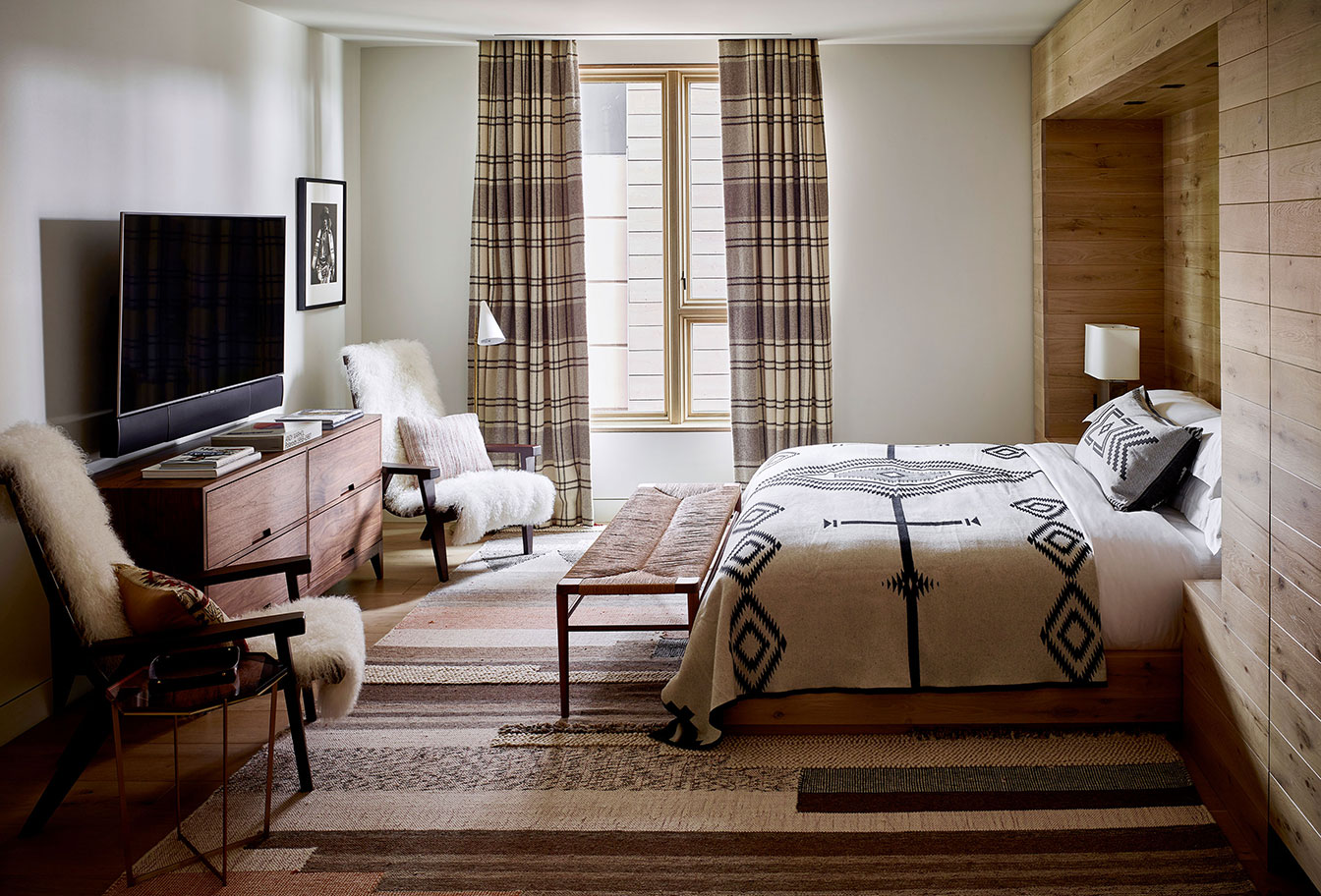 Caldera House - Luxury ski hotel gallery image 22 showing alpine architecture, interior design, or mountain views