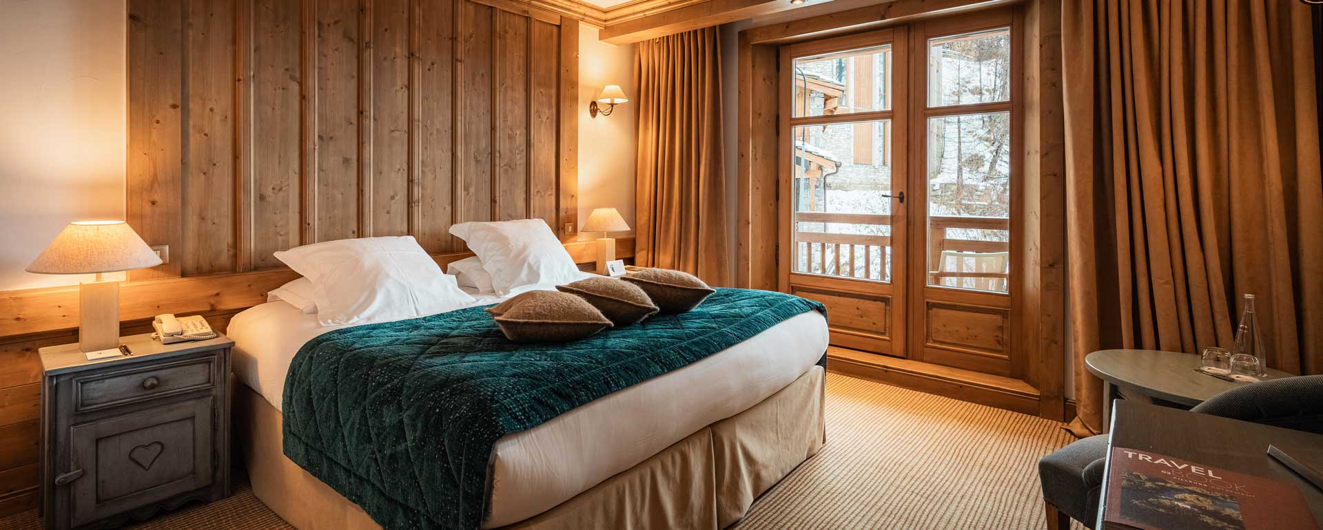 Les Barmes de l’Ours - Luxury ski hotel gallery image 19 showing alpine architecture, interior design, or mountain views