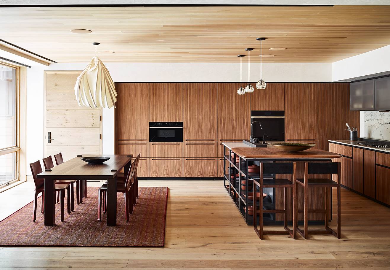 Caldera House - Luxury ski hotel gallery image 18 showing alpine architecture, interior design, or mountain views