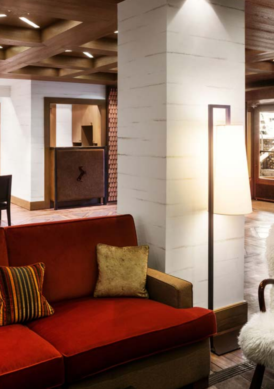 Cheval Blanc Courchevel - Luxury ski hotel gallery image 17 showing alpine architecture, interior design, or mountain views