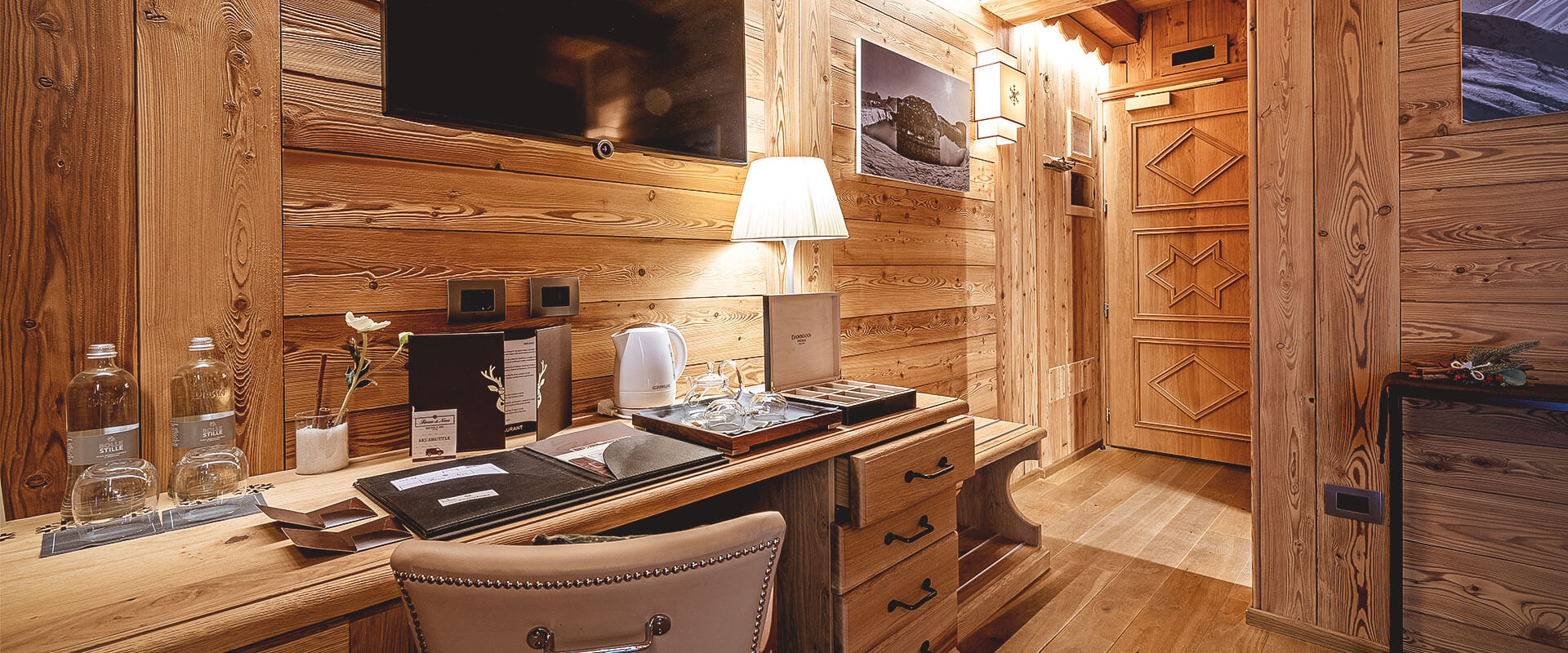 Fiocco di Neve Relais & Spa - Luxury ski hotel gallery image 32 showing alpine architecture, interior design, or mountain views