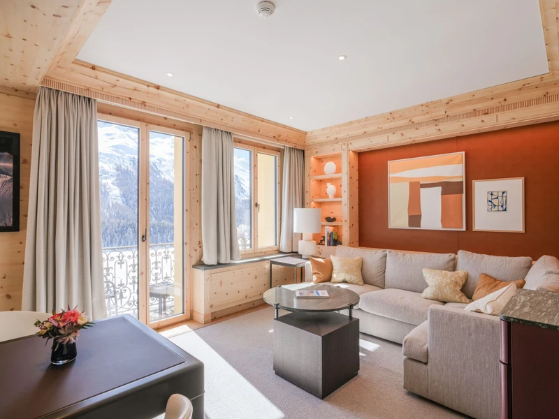 Kulm Hotel St. Moritz - Luxury ski hotel gallery image 11 showing alpine architecture, interior design, or mountain views