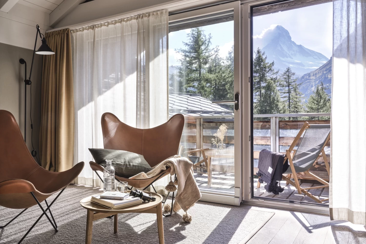 Cervo Mountain Resort - Luxury ski hotel gallery image 8 showing alpine architecture, interior design, or mountain views