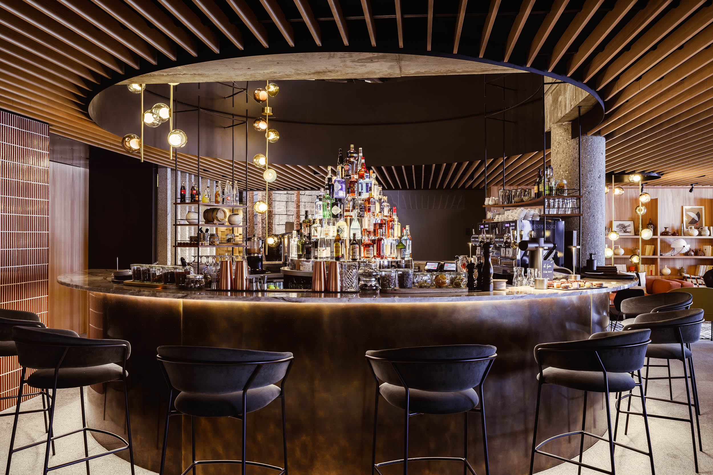 Altapura - Luxury ski hotel gallery image 7 showing alpine architecture, interior design, or mountain views