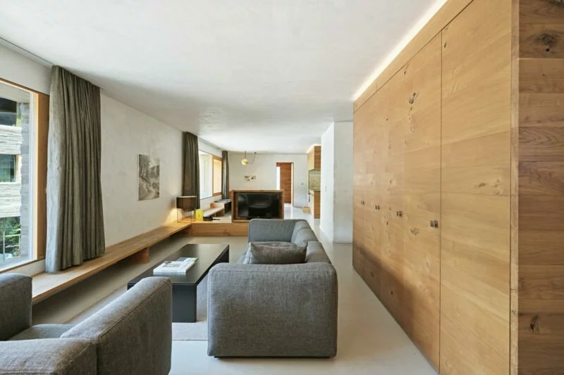 Rocksresort - Luxury ski hotel gallery image 10 showing alpine architecture, interior design, or mountain views