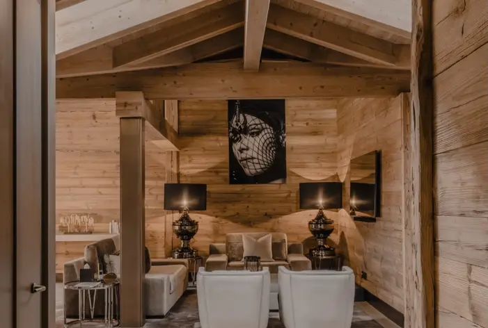 Ultima Gstaad - Luxury ski hotel gallery image 13 showing alpine architecture, interior design, or mountain views