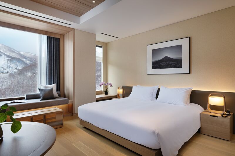 Setsu Niseko - Luxury ski hotel gallery image 16 showing alpine architecture, interior design, or mountain views