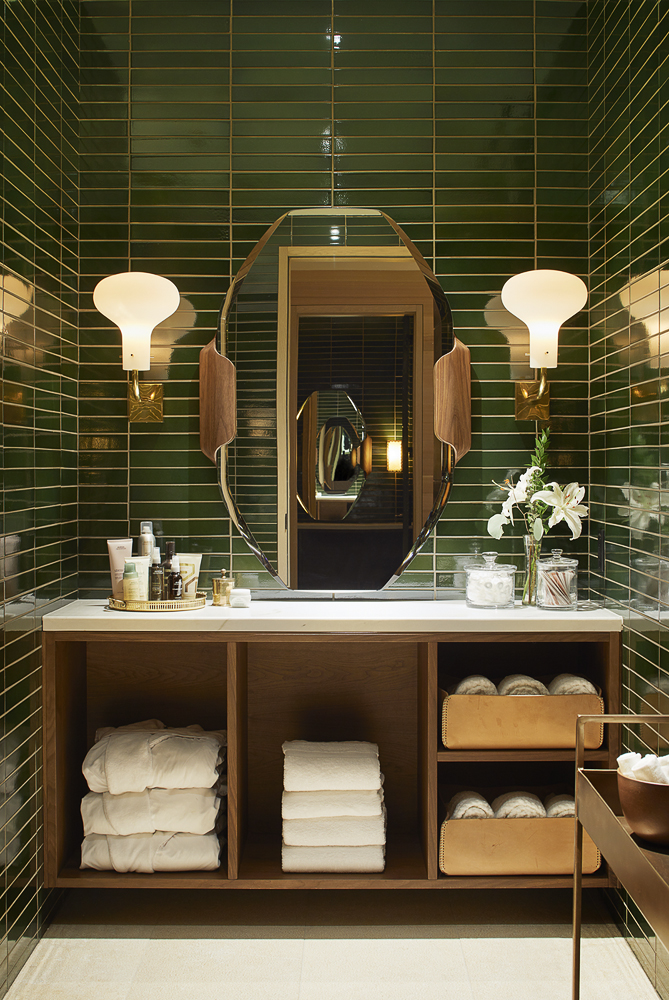 Caldera House - Luxury ski hotel gallery image 7 showing alpine architecture, interior design, or mountain views