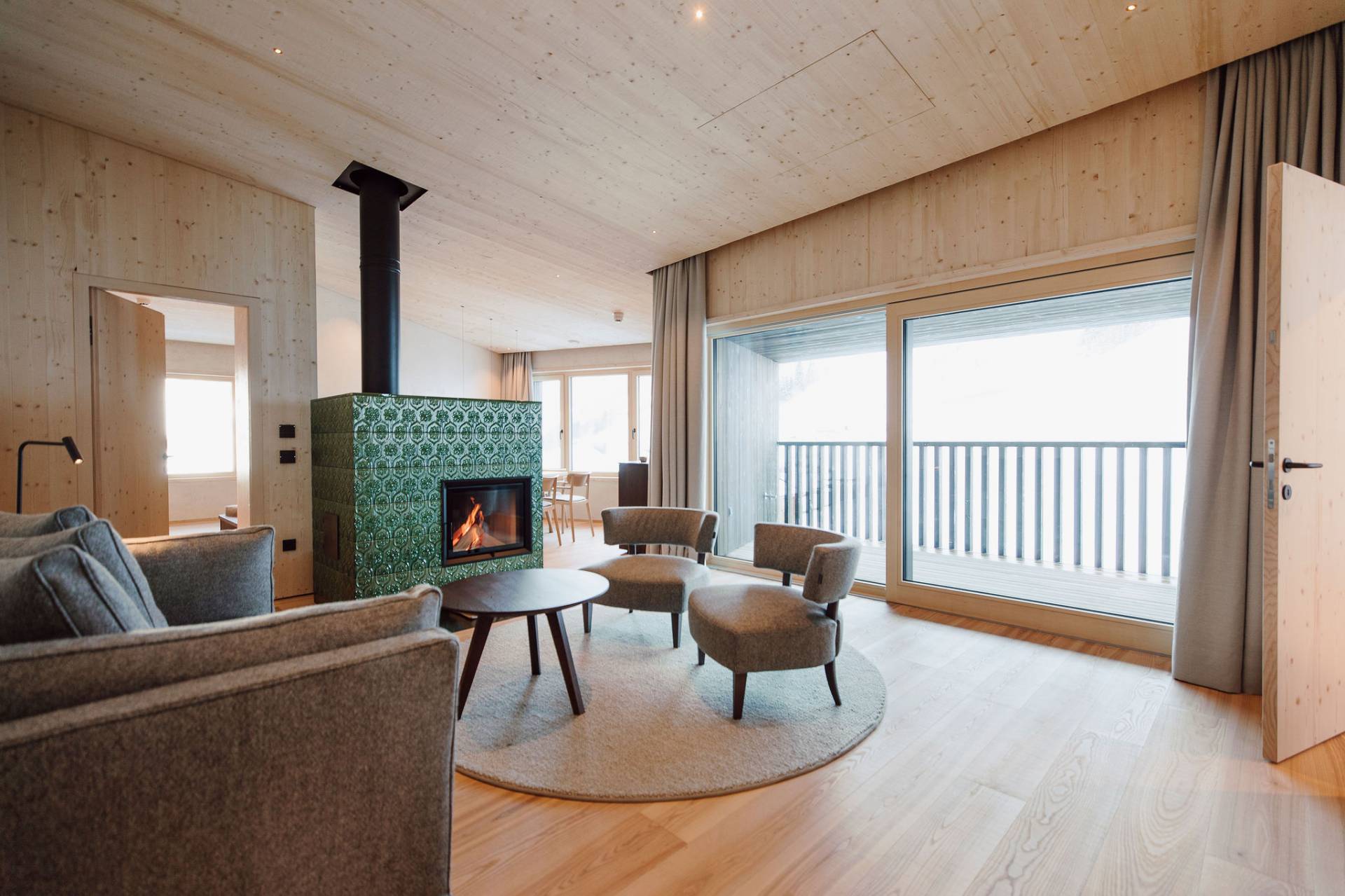 Family Nature Resort Moar Gut - Luxury ski hotel gallery image 14 showing alpine architecture, interior design, or mountain views