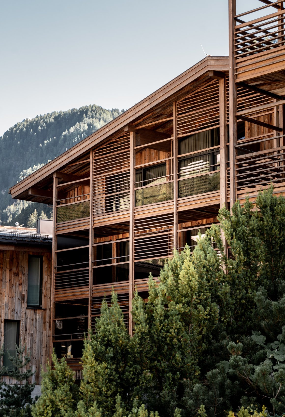 Gardena Grödnerhof Hotel & Spa - Luxury ski hotel gallery image 15 showing alpine architecture, interior design, or mountain views