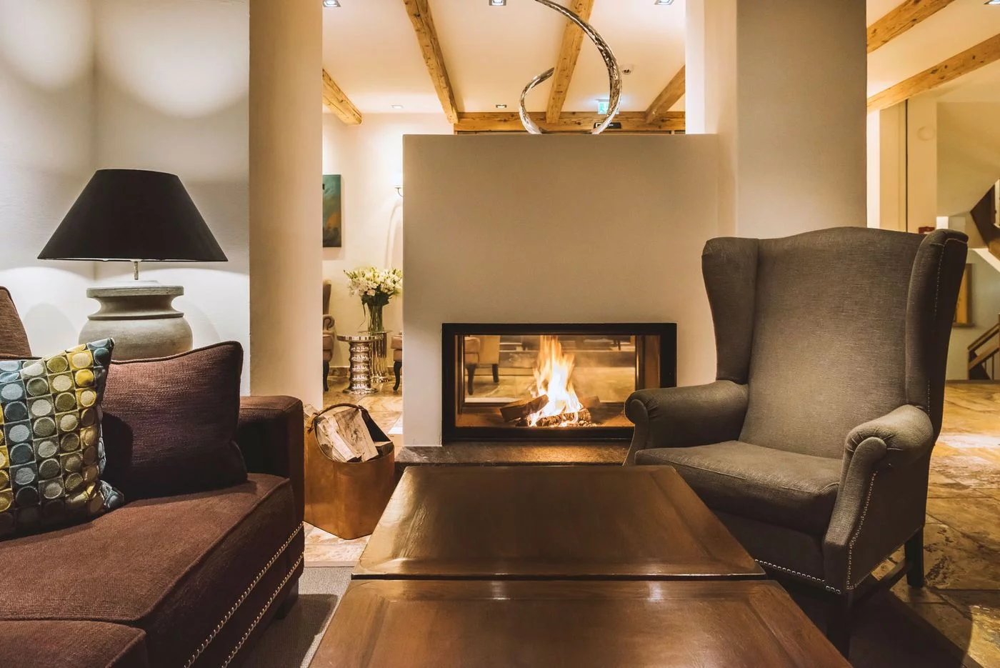 Hotel Tannenhof - Luxury ski hotel gallery image 12 showing alpine architecture, interior design, or mountain views