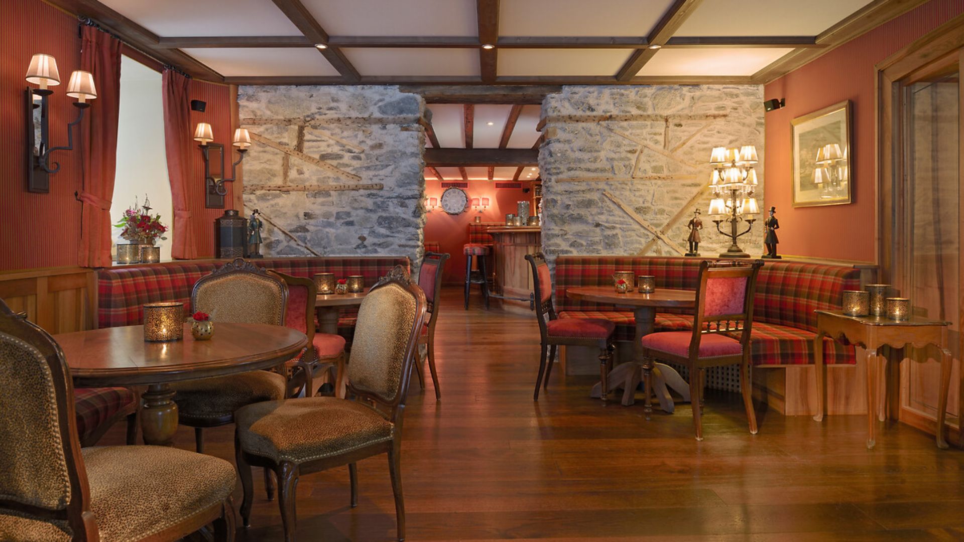 Monte Rosa Boutique Hotel - Luxury ski hotel gallery image 9 showing alpine architecture, interior design, or mountain views