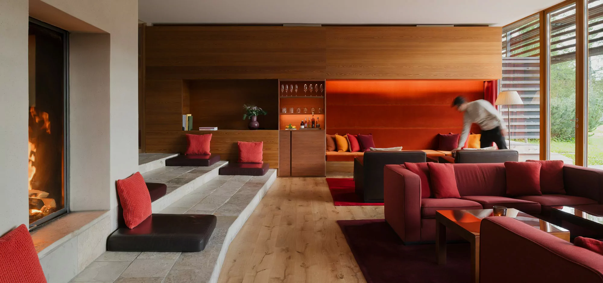 Vigilius Mountain Resort - Luxury ski hotel gallery image 11 showing alpine architecture, interior design, or mountain views