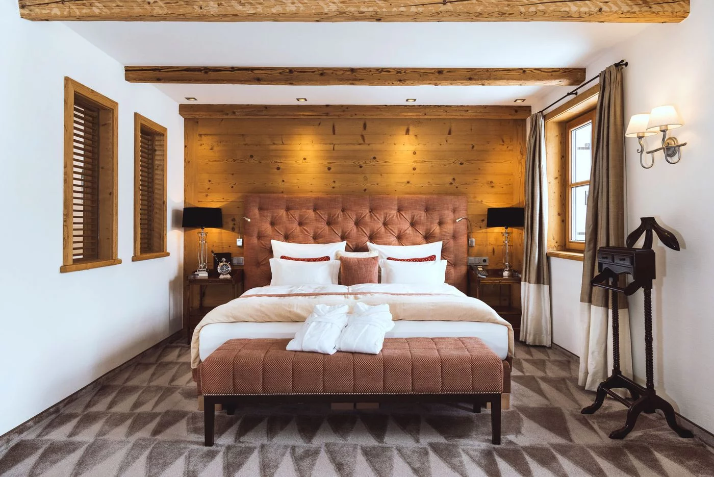 Hotel Tannenhof - Luxury ski hotel gallery image 9 showing alpine architecture, interior design, or mountain views