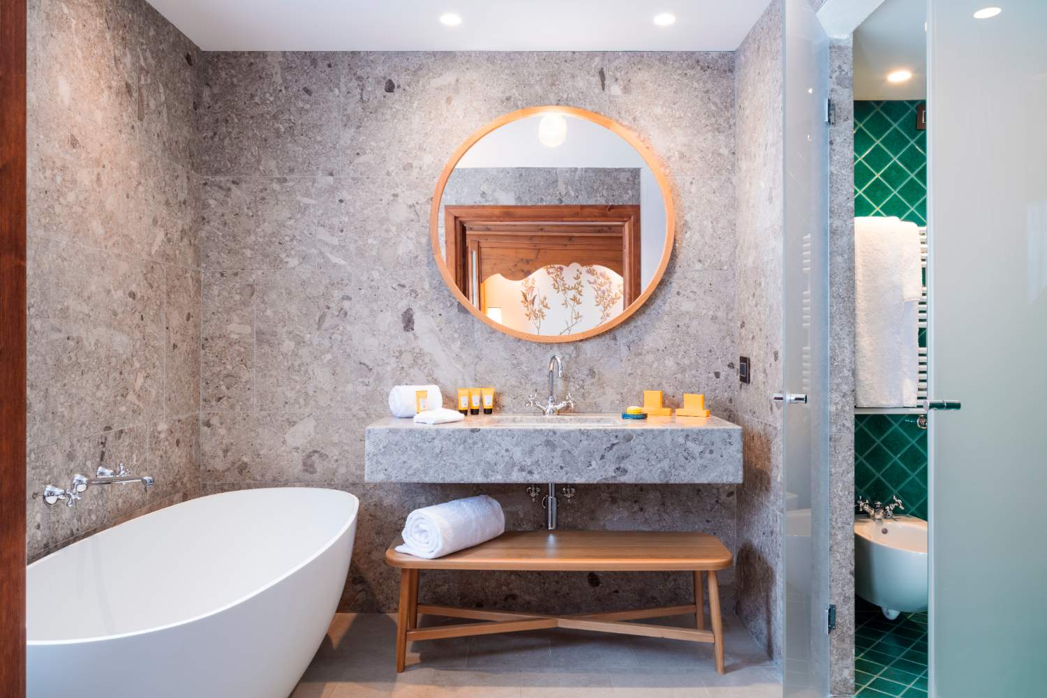 Faloria Mountain Spa Resort - Luxury ski hotel gallery image 12 showing alpine architecture, interior design, or mountain views