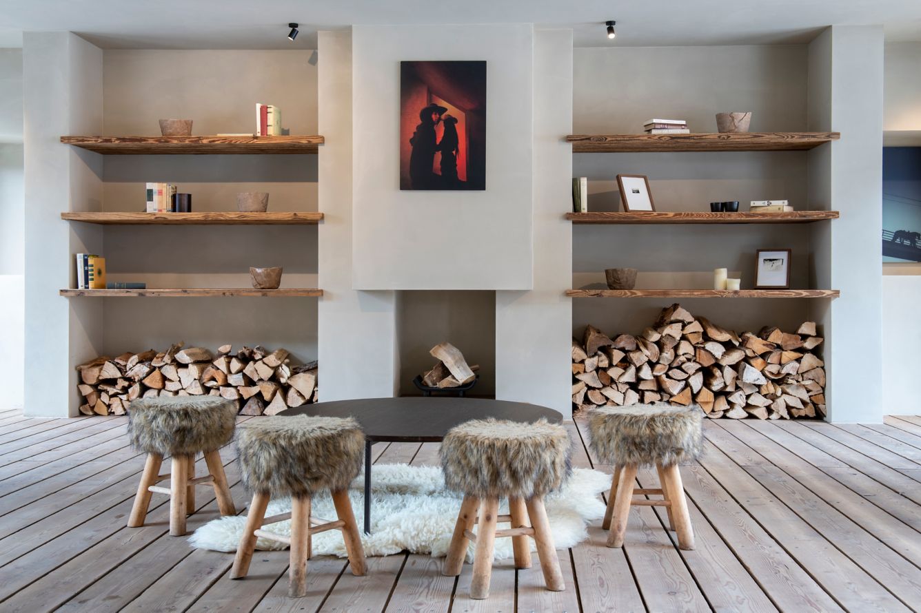 W Verbier - Luxury ski hotel gallery image 37 showing alpine architecture, interior design, or mountain views