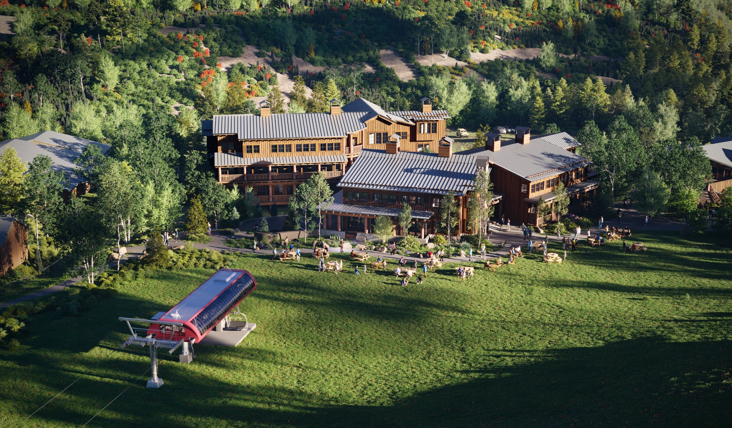 Sundance Resort - Luxury ski hotel gallery image 11 showing alpine architecture, interior design, or mountain views