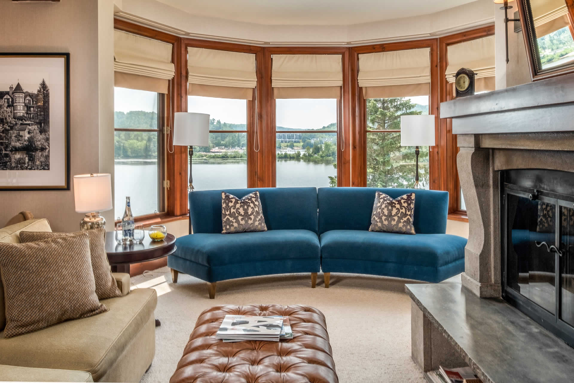 Hotel Quintessence - Luxury ski hotel gallery image 6 showing alpine architecture, interior design, or mountain views