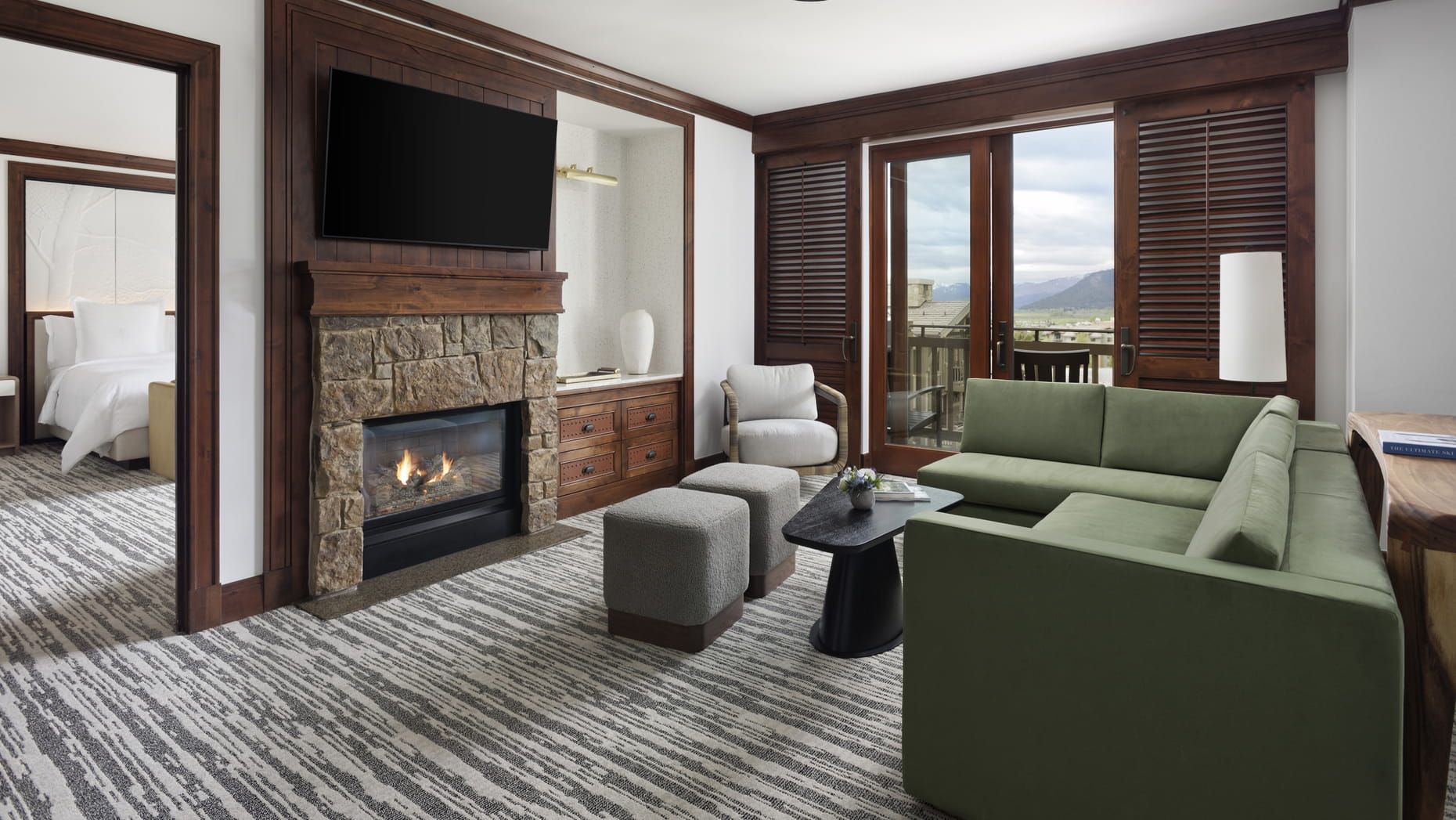 Four Seasons Jackson Hole - Luxury ski hotel gallery image 14 showing alpine architecture, interior design, or mountain views