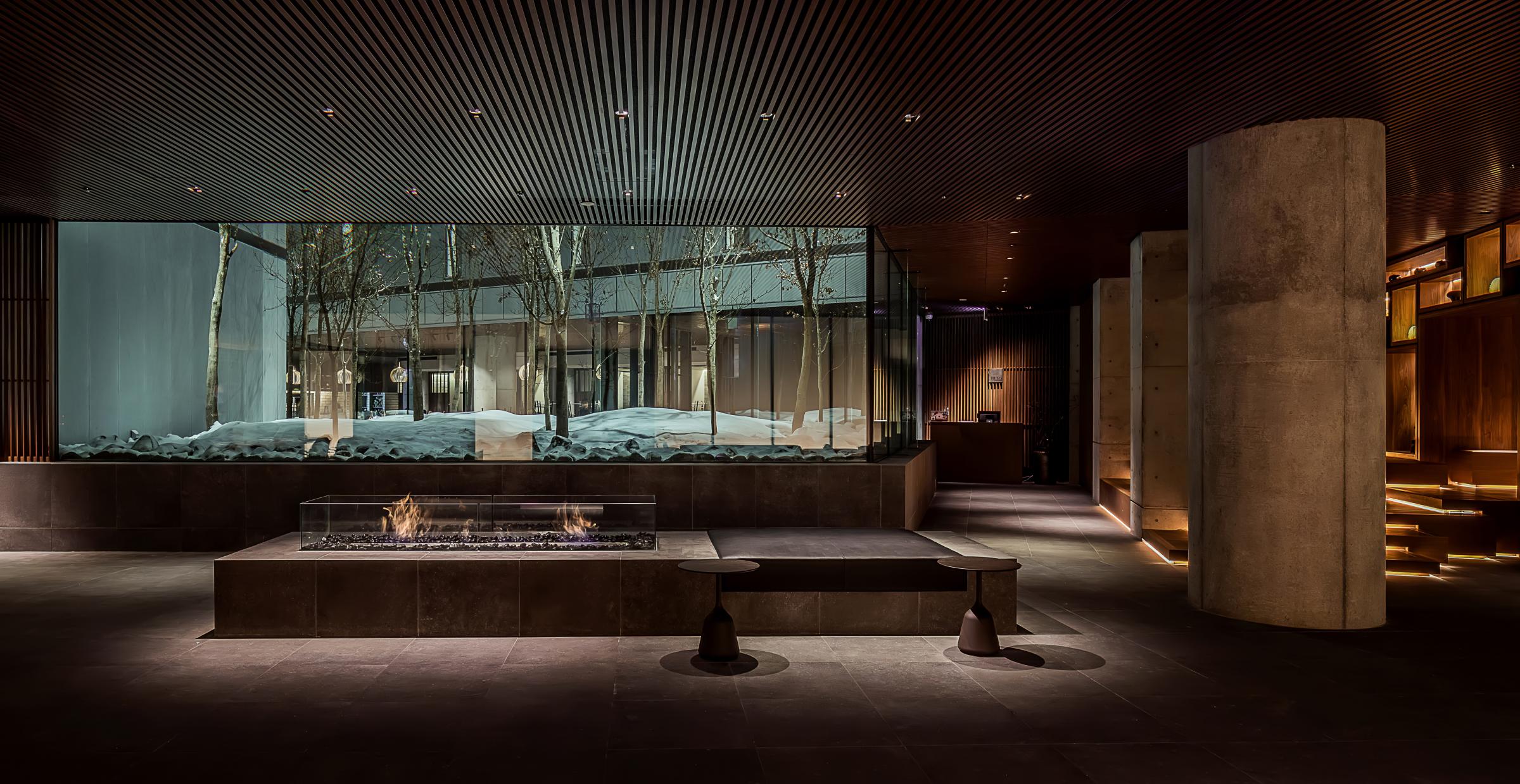 Muwa Niseko - Luxury ski hotel gallery image 14 showing alpine architecture, interior design, or mountain views