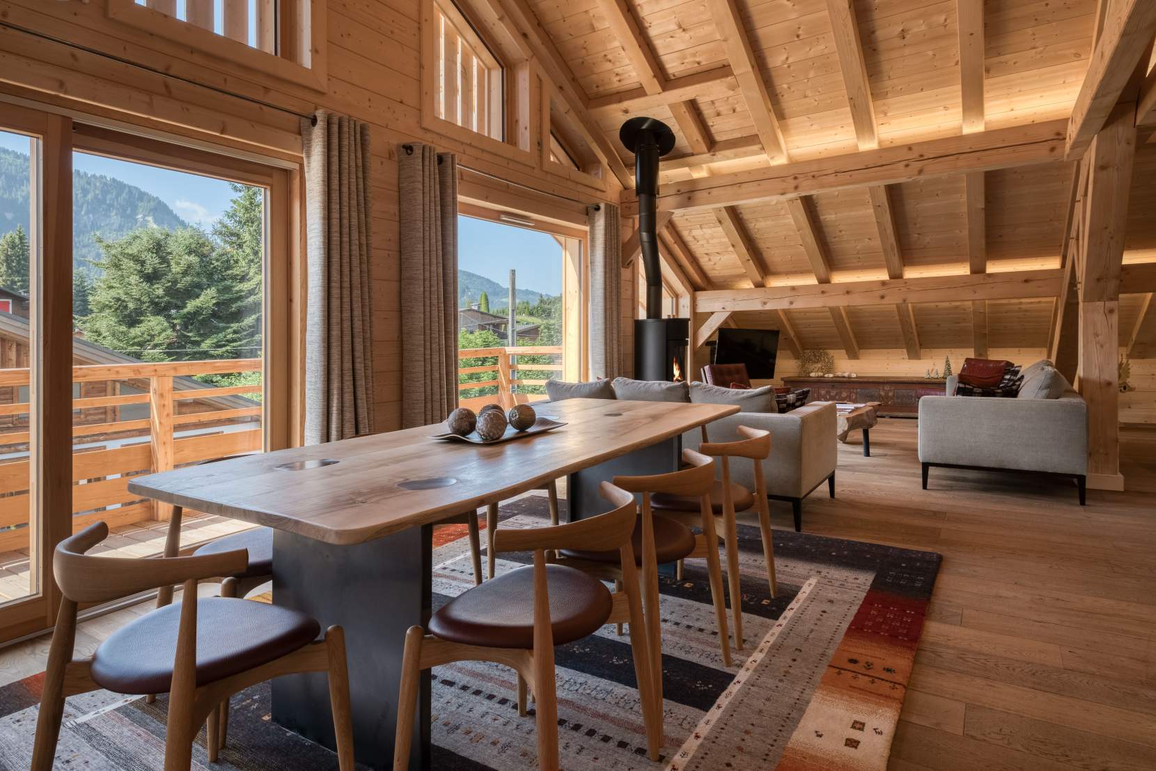 Flocons de Sel - Luxury ski hotel gallery image 9 showing alpine architecture, interior design, or mountain views