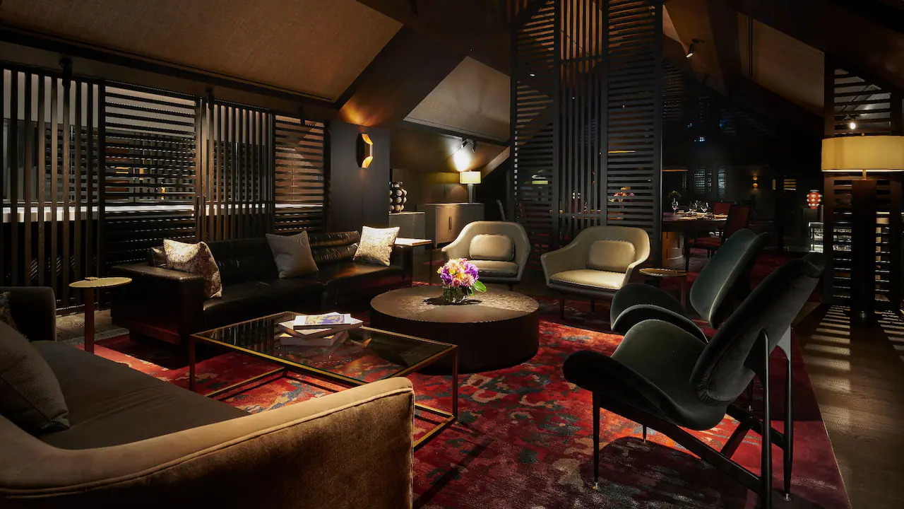 Park Hyatt Niseko Hanazono - Luxury ski hotel gallery image 8 showing alpine architecture, interior design, or mountain views