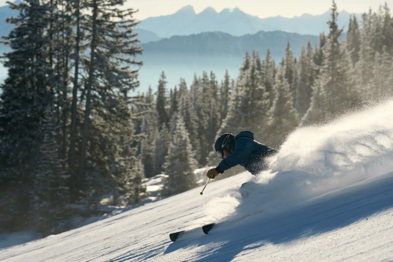 Rocksresort - Luxury ski hotel gallery image 18 showing alpine architecture, interior design, or mountain views