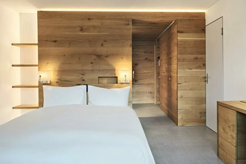 Rocksresort - Luxury ski hotel gallery image 9 showing alpine architecture, interior design, or mountain views