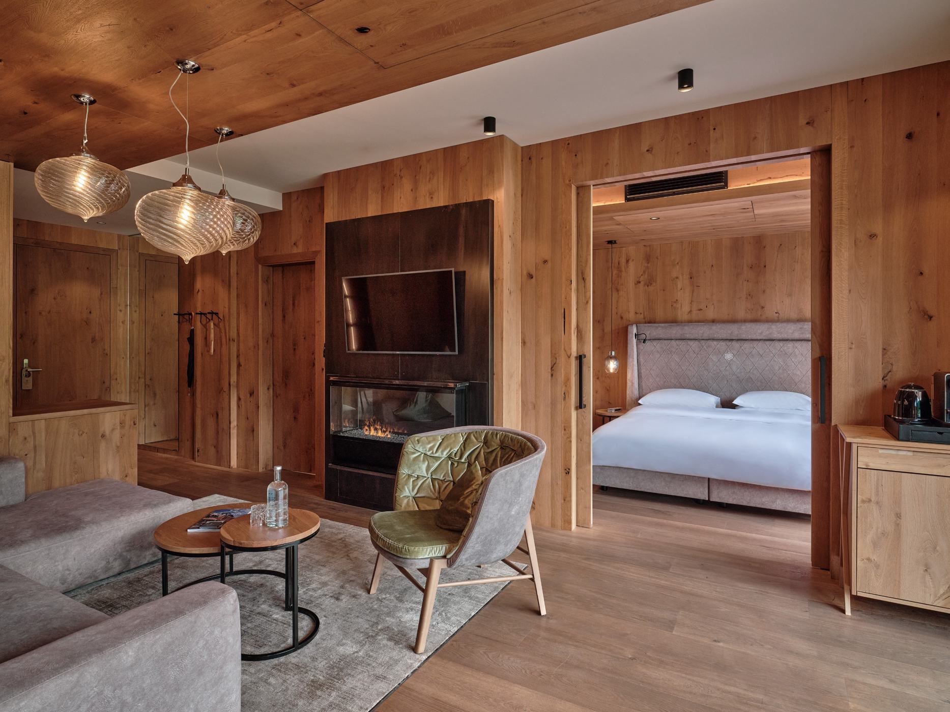 DAS EDELWEISS - Salzburg Mountain Resort - Luxury ski hotel gallery image 3 showing alpine architecture, interior design, or mountain views