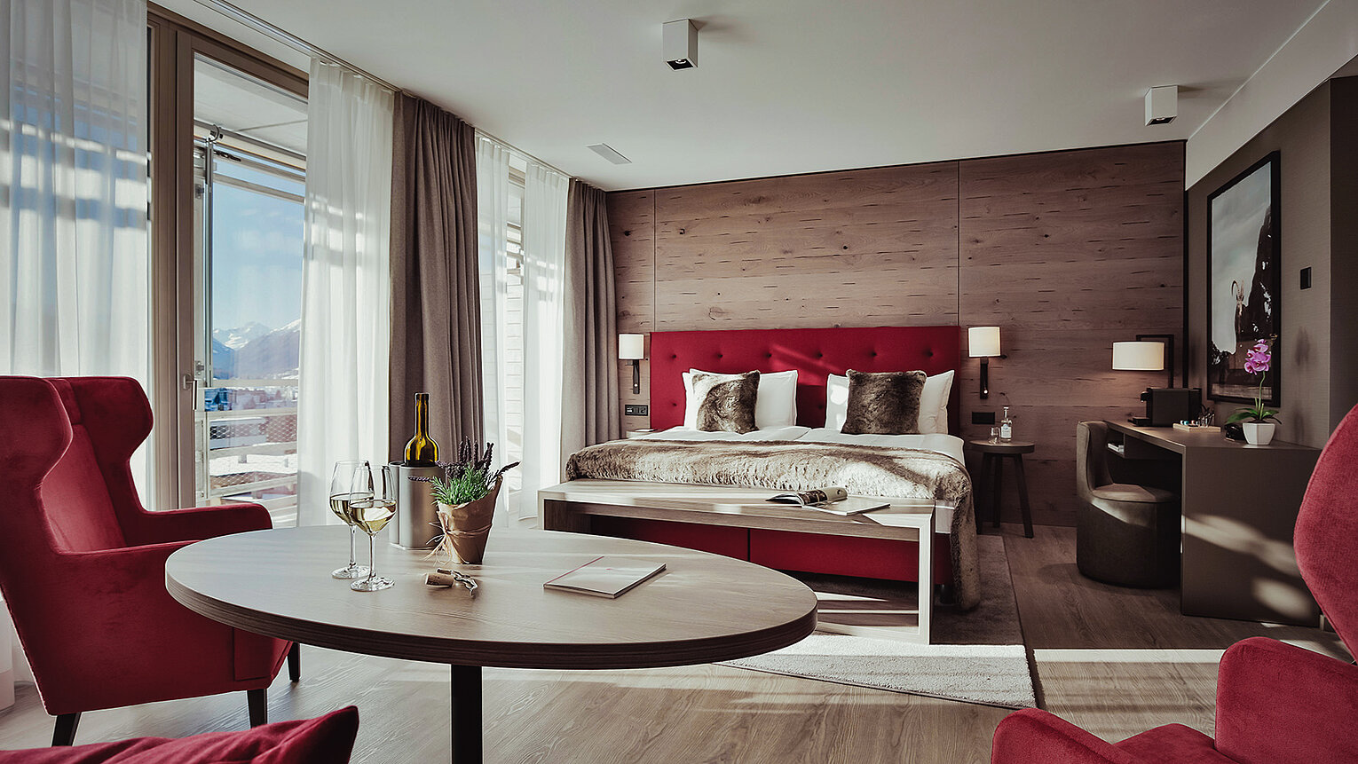 AMERON Davos Swiss Mountain Resort - Luxury ski hotel gallery image 16 showing alpine architecture, interior design, or mountain views