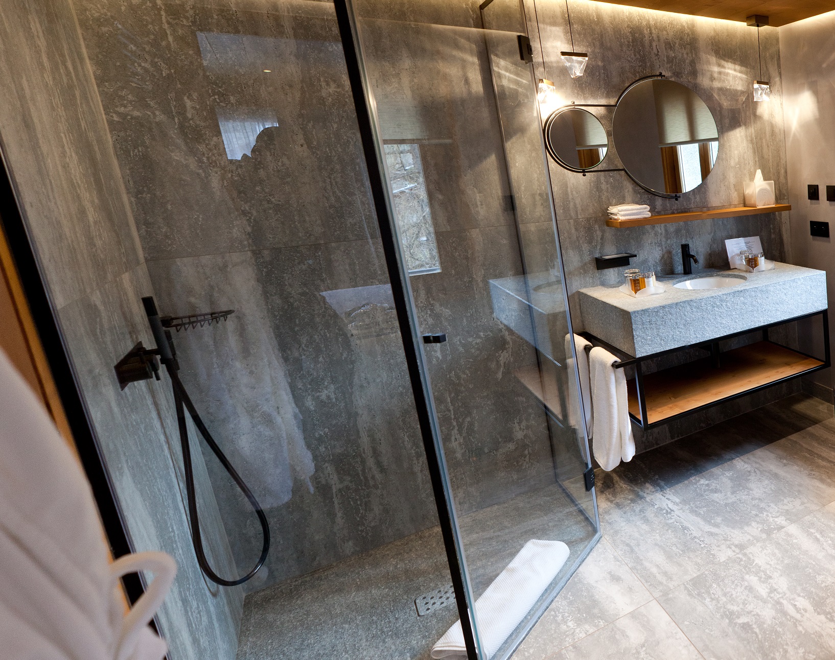 Le Hameau Albert 1er - Luxury ski hotel gallery image 8 showing alpine architecture, interior design, or mountain views