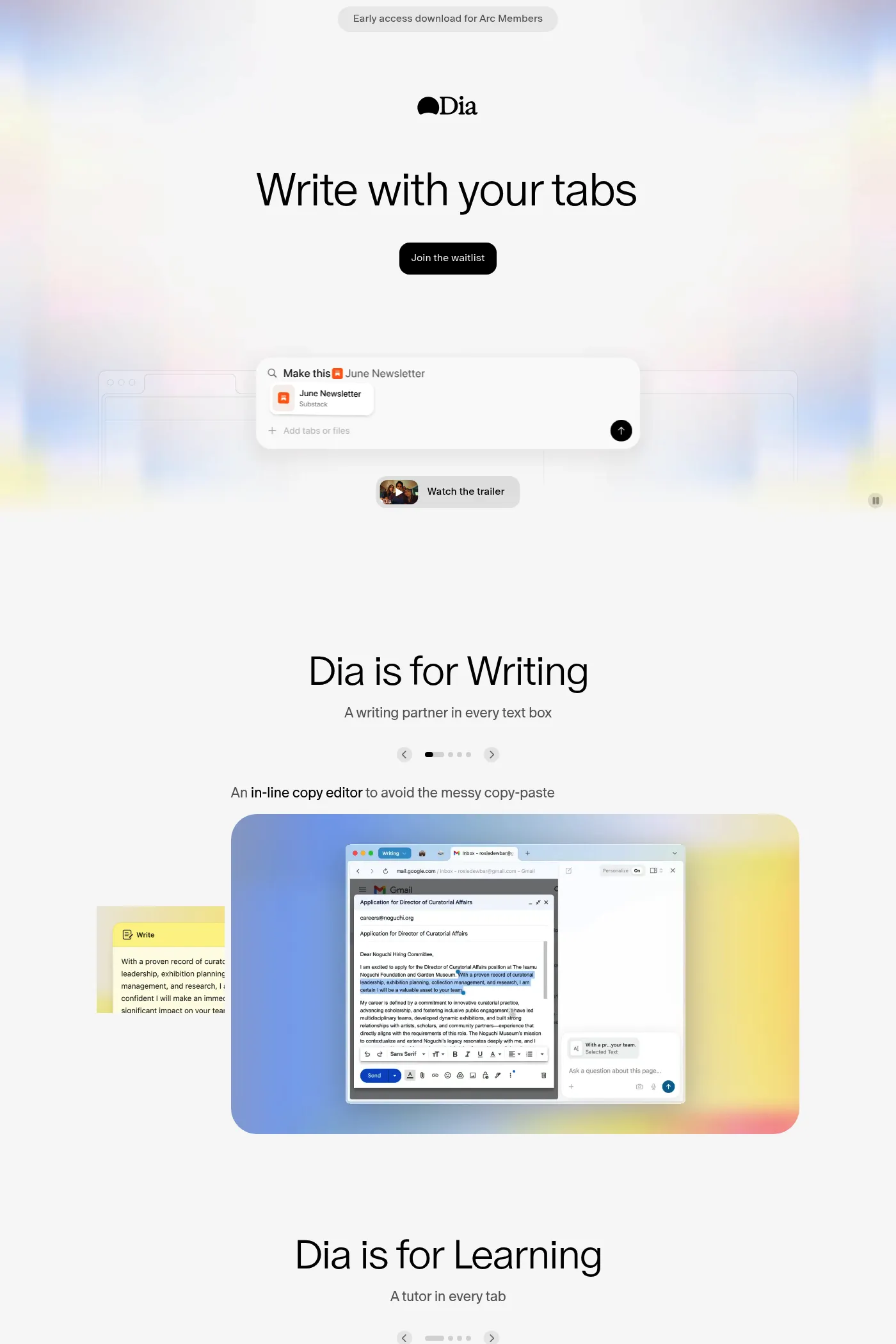 Dia desktop screenshot