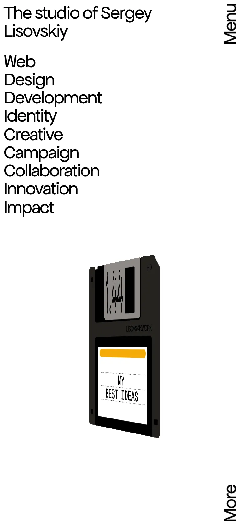 Sergey Lisovskiy mobile screenshot