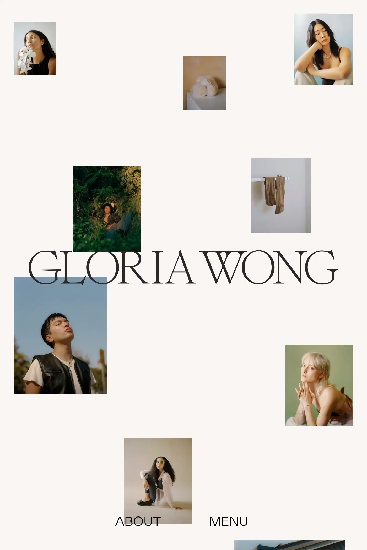 Gloria Wong website screenshot
