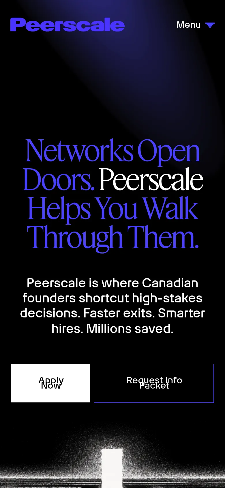 Peerscale mobile screenshot